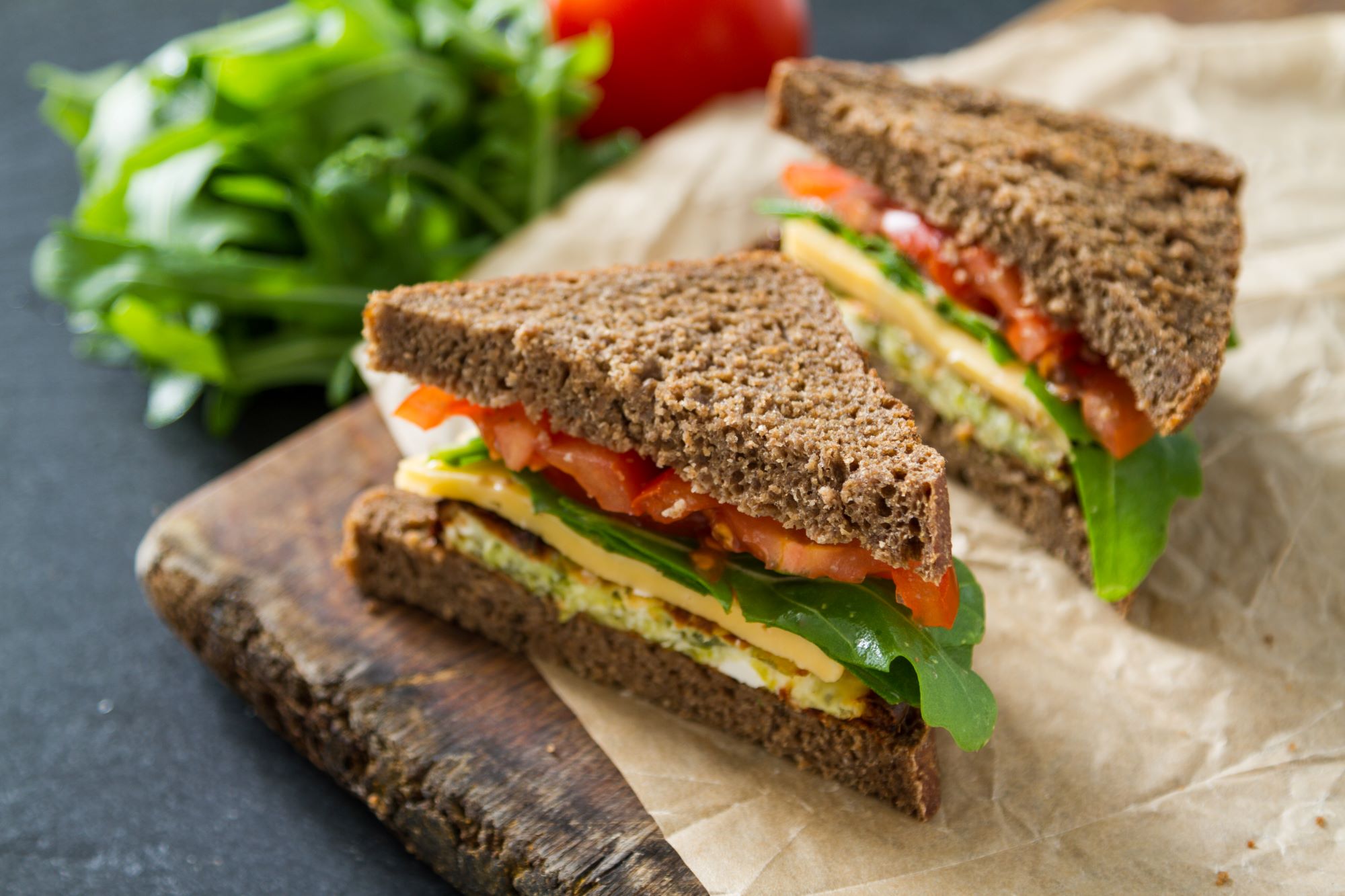 Belegtes Käse Sandwich