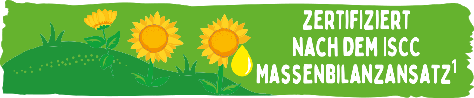 Zertifiziert nach dem ISCC Massenbilanzansatz