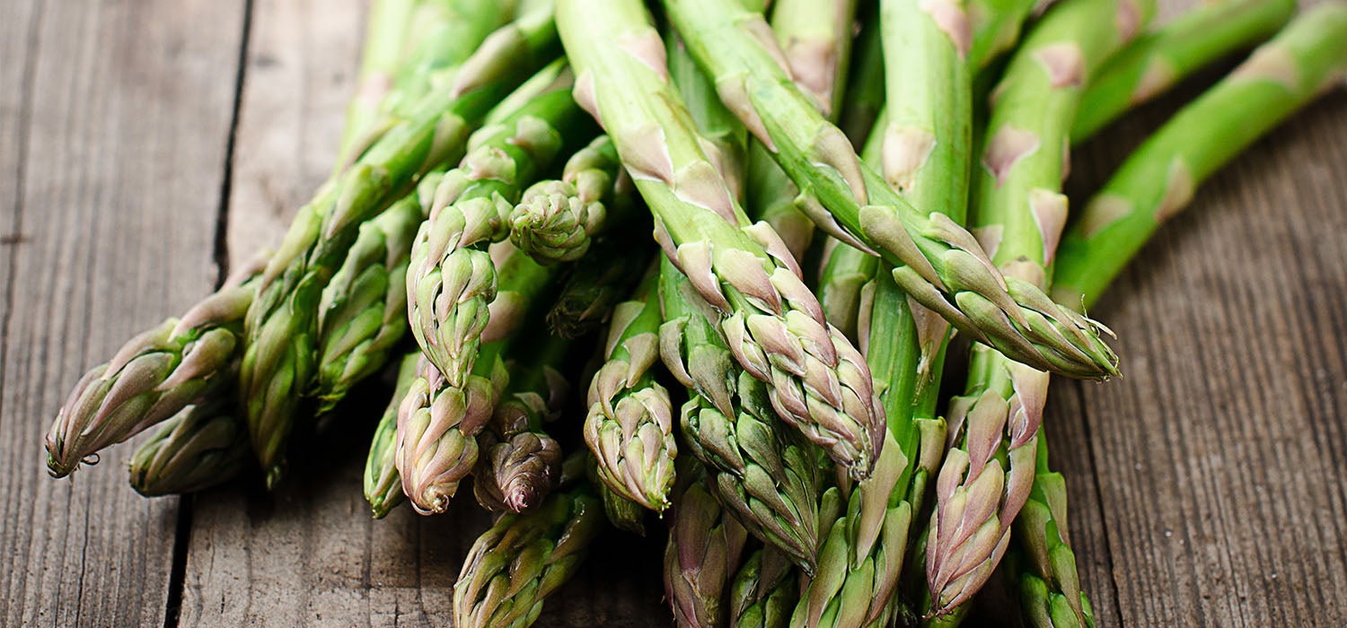 Ein Foto von Grünem Spargel